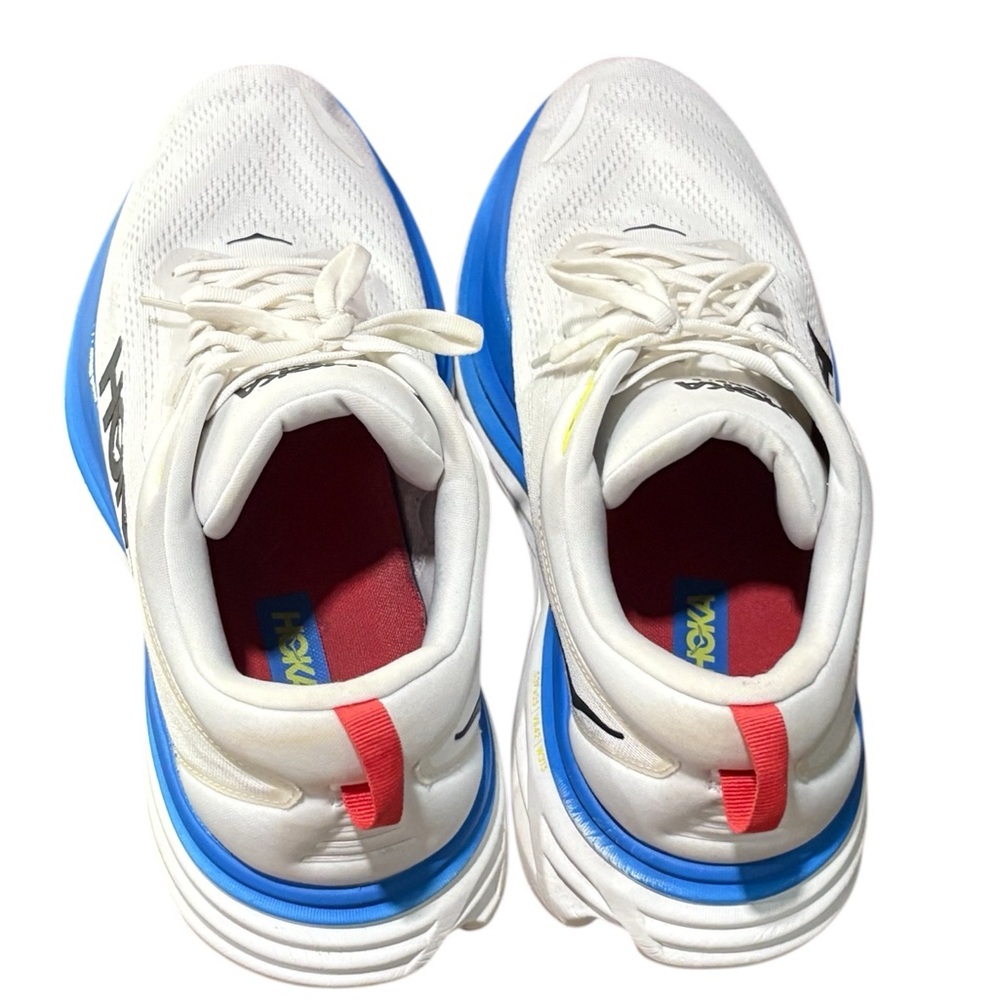 HOKA One One Bondi 8 Lace Up Running Shoes Size 14 D - Picture 4 of 6